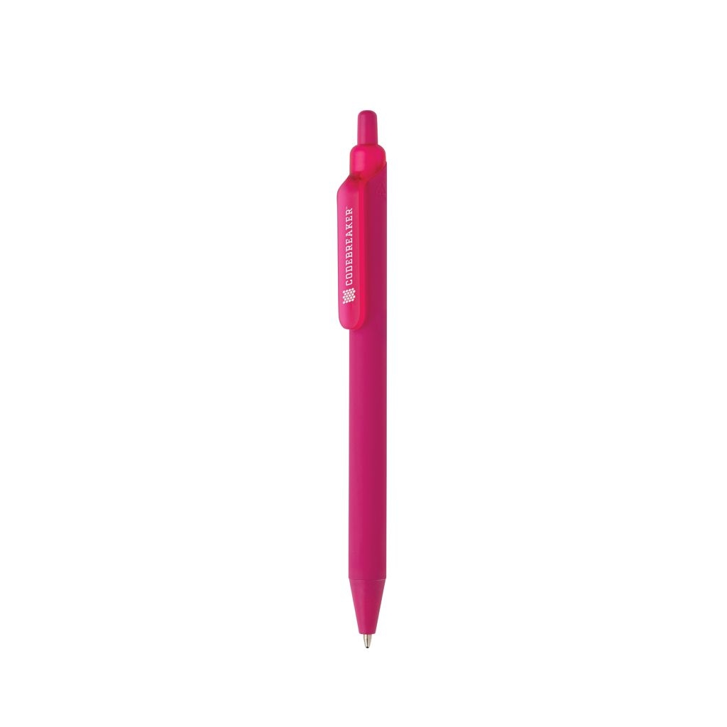 XDP611.34-14Tide Smooth Touch Stift aus GRS zertifiziert recyceltem ABS_ rosa