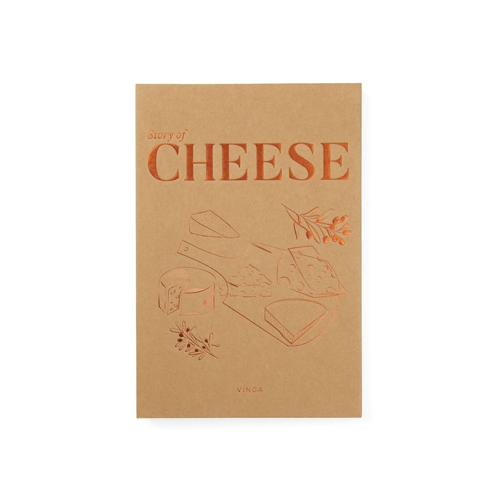 XDV26136-27VINGA Kaesemesser-Set Story of Cheese_ braun