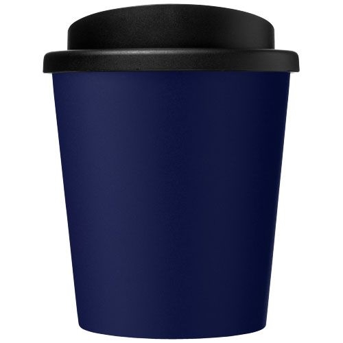 PF210452-5Americano® Espresso 250 ml recycelter Isolierbecher _ blau_schwarz