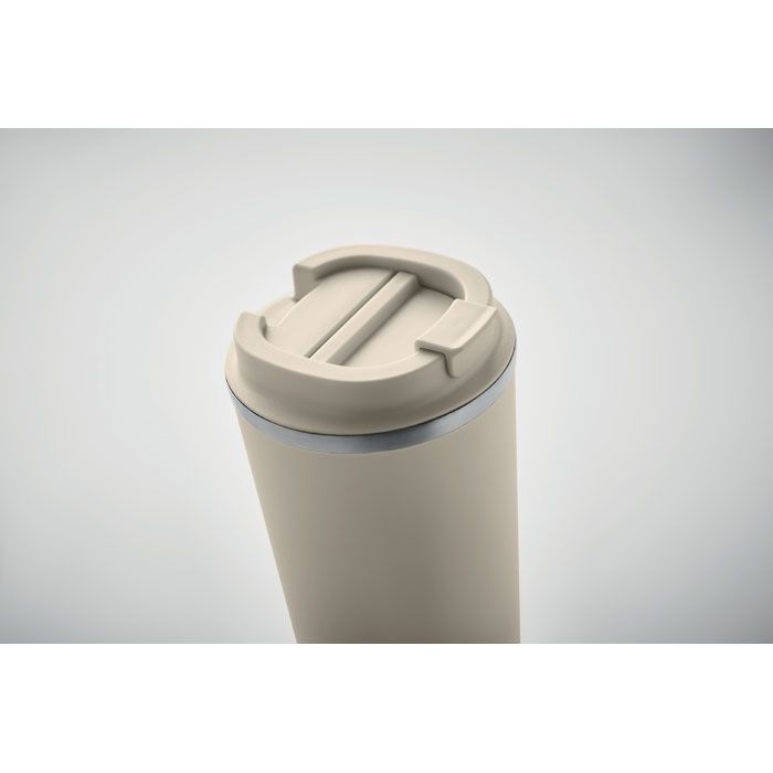 MO6579-13Brace _ Doppelwandiger Becher 510 ml_ beige