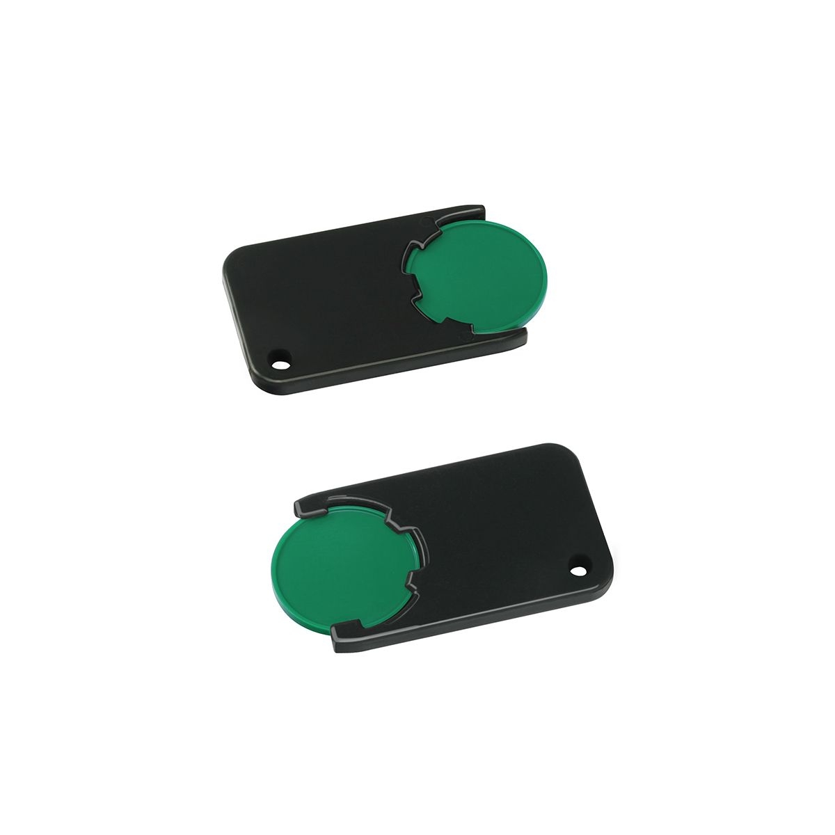 HE7454-2-6Chiphalter mit 1€-Chip _Beta_ gruen_ schwarz