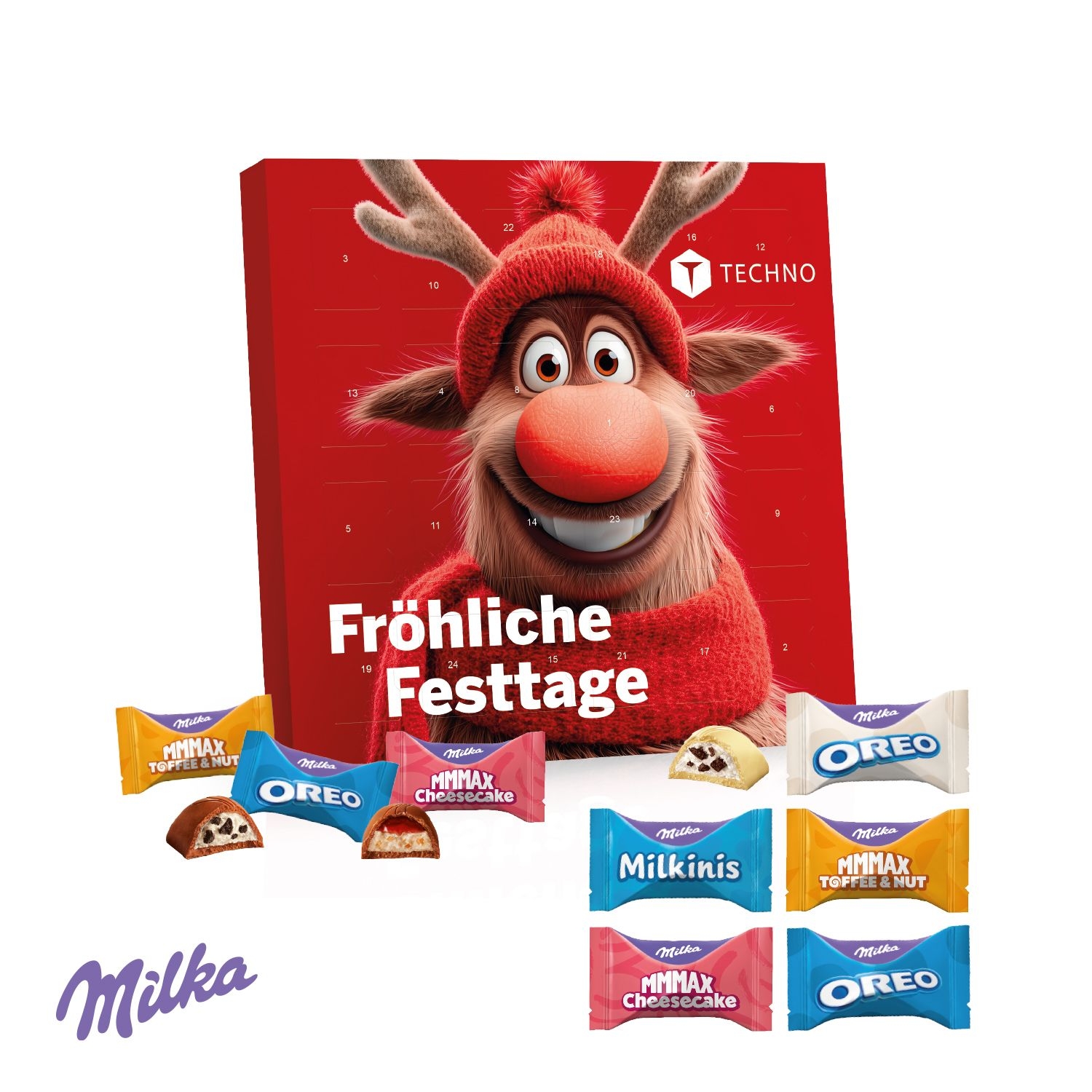 CD95160-02Tisch-Adventskalender Milka Favourites_ Individuelles Motiv