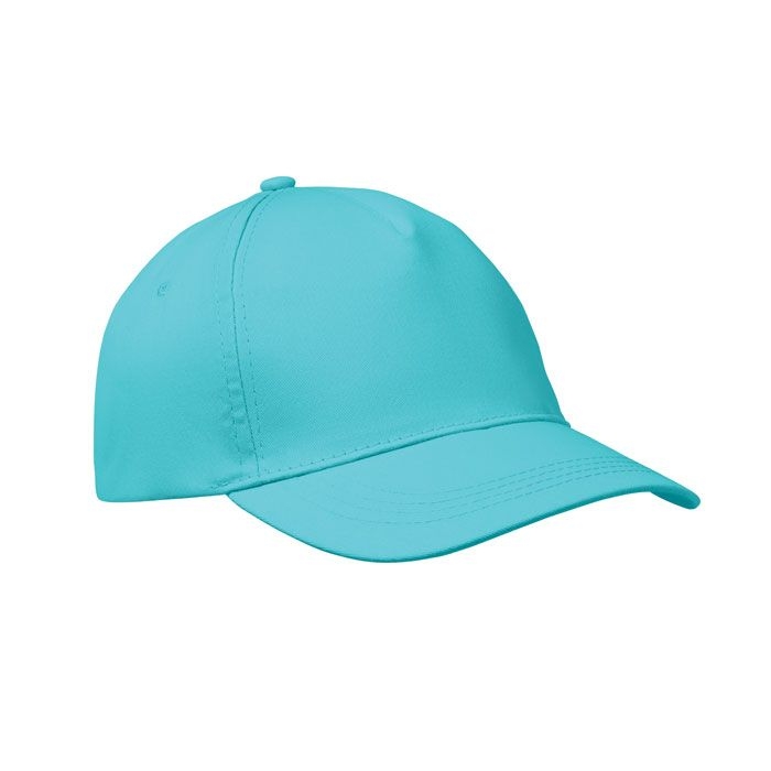 MO1447-12Buzz Baseball cap 5 panels 160g_m²_ tuerkis