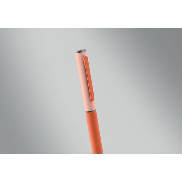 MO3174-10Fillan Drehkugelschreiber recy. Alu_ orange