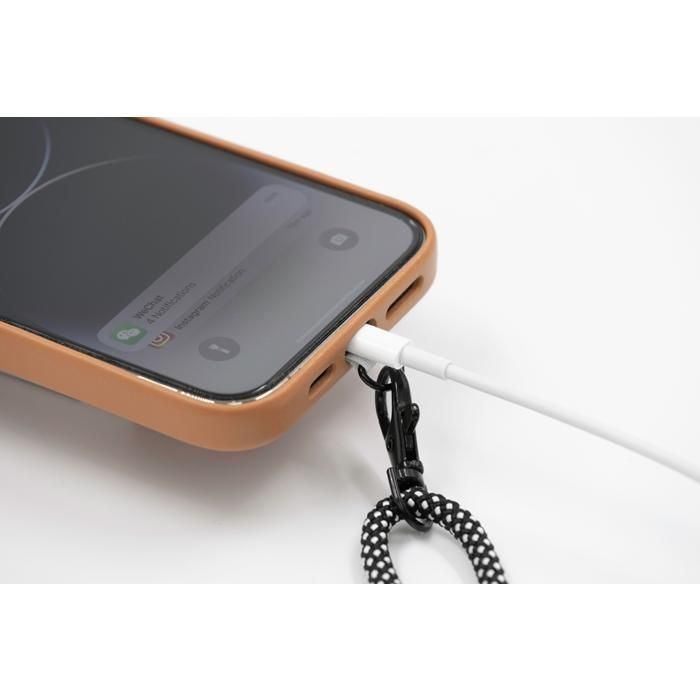 GI1163687-411BrandCharger Lanyard Oeko-Schluesselband_ gun metal