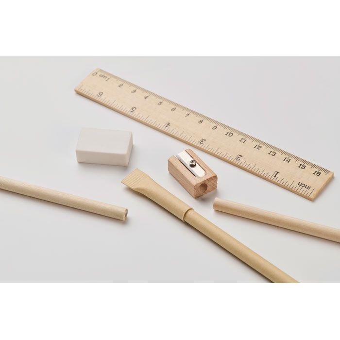 MO2514-13Meju 5teiliges Schreibset_ beige
