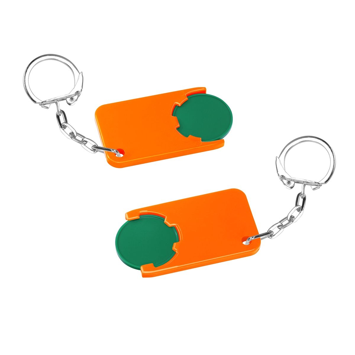 HE7454K-2-5Chiphalter mit 1€-Chip _Beta_ gruen_ orange