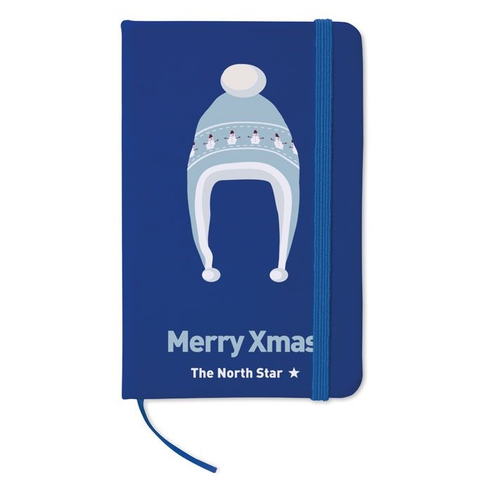 MO1800-04Notelux DIN A6 Notizbuch_ liniert_ blau