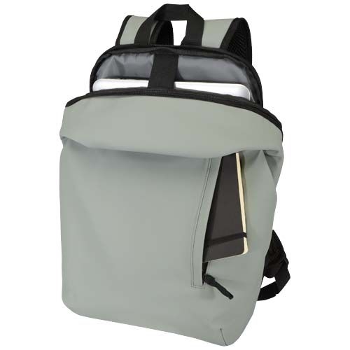 PF130109-5Resi Plus 15_ GRS recycelter diebstahlsicherer Rucksack 18L_ grau