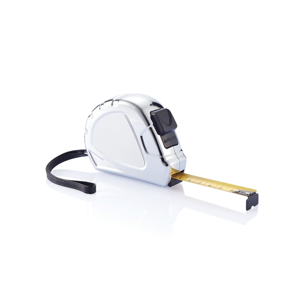 XDP112.03-23m_16mm Auto-Stopp Massband Ergonomic_ silber