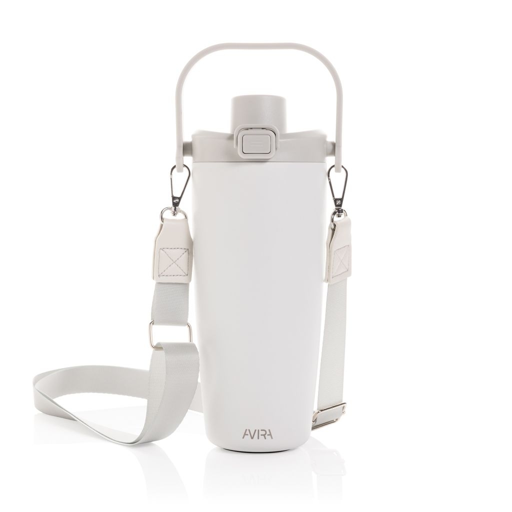 XDP438_11-03Avira Ayala Crossbody Duosip Becher aus RCS rec. Stahl_ weiss