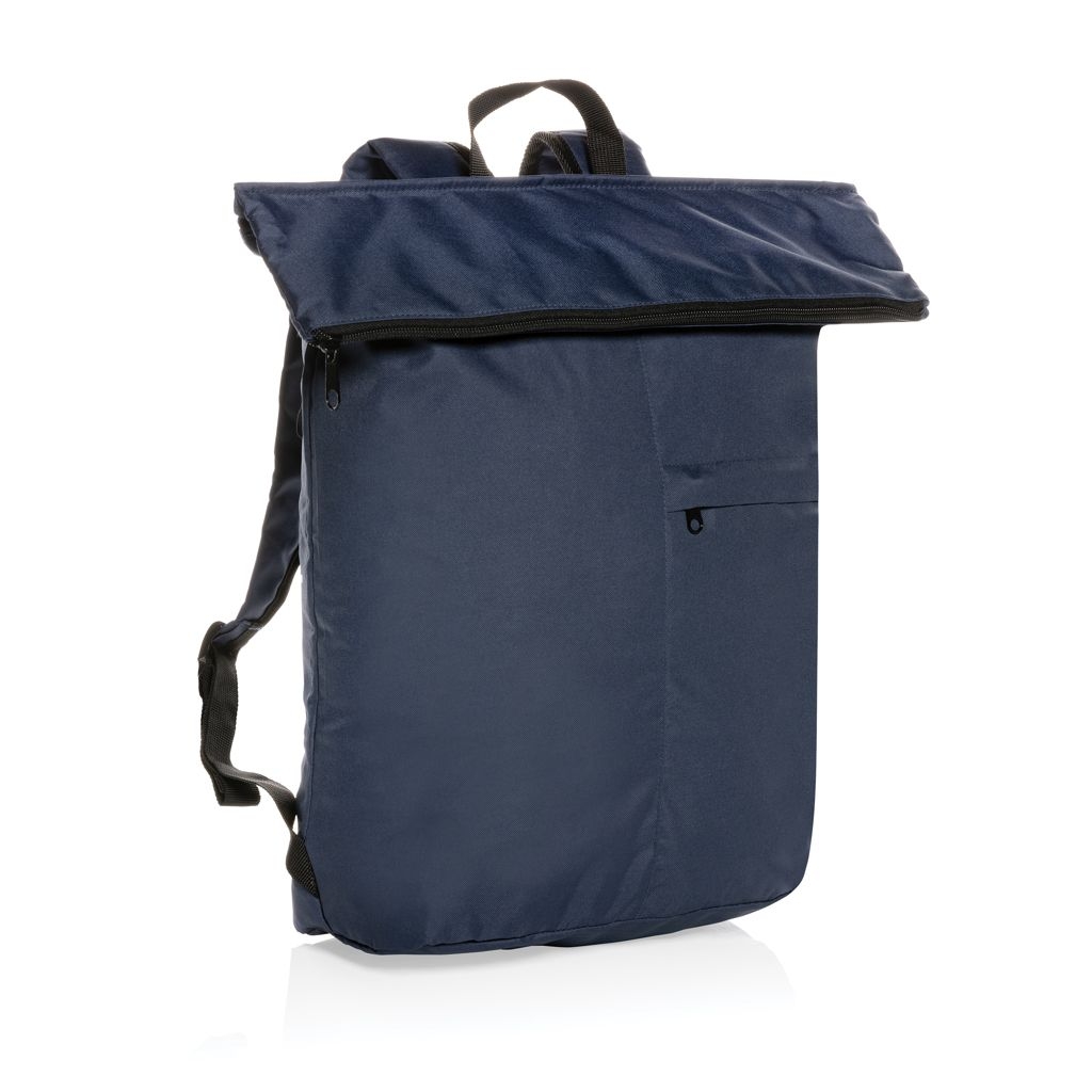 XDP763.17-5Dillon AWARE™ RPET faltbarer Lightweight-Rucksack_ navy blau