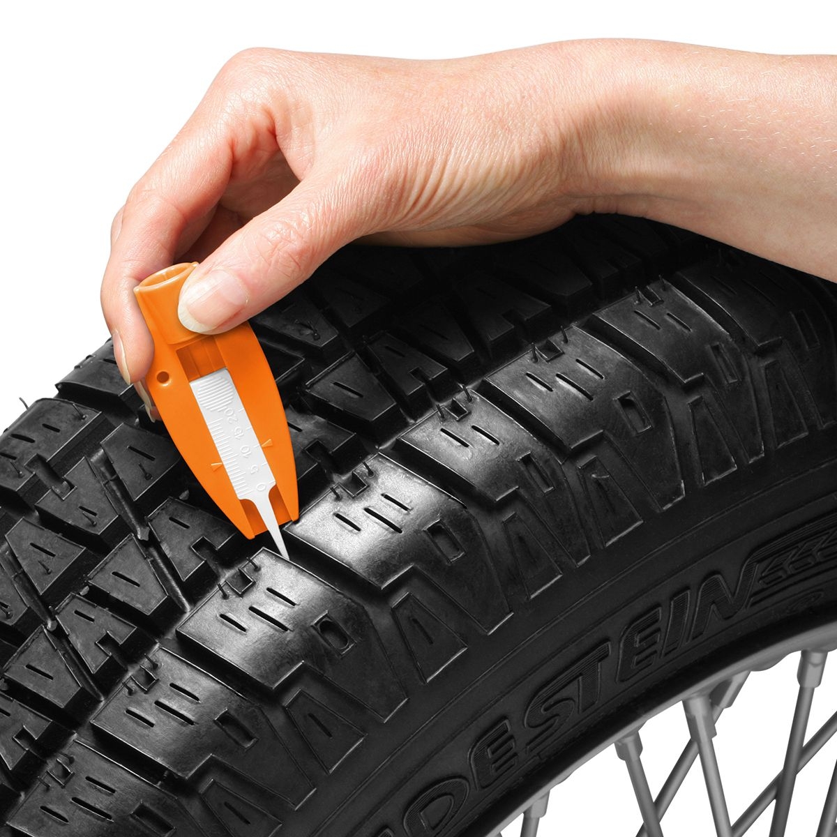 HE8275-5-0Reifenprofiltiefenmesser mit Ventilkappendreher_ orange_ weiss
