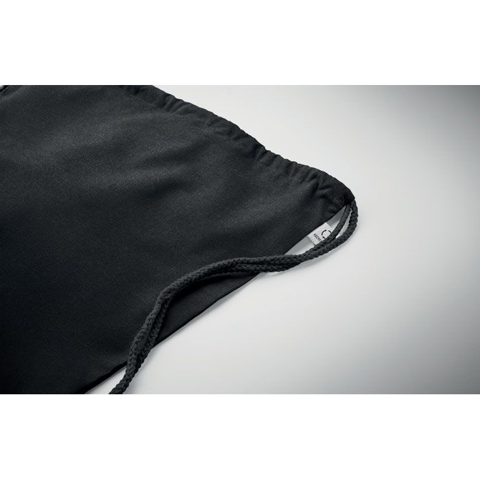 MO2402-03Cabetri Colour Beutel mit Kordelzug recycelt_ schwarz