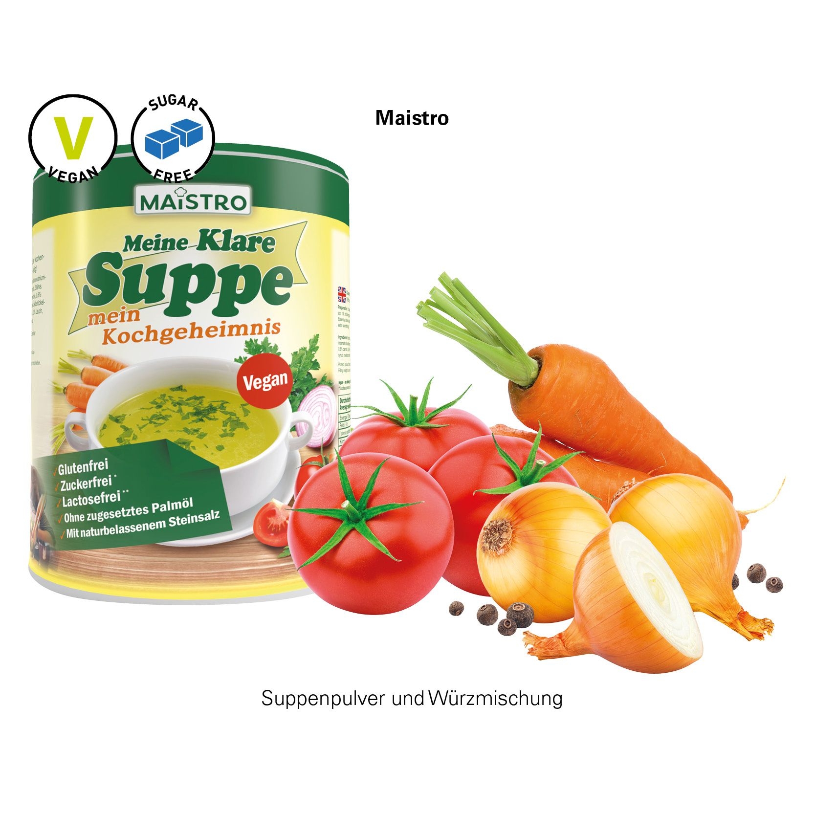JG10117-1Minituete 10 g Maistro Suppe_ Suppenpulver