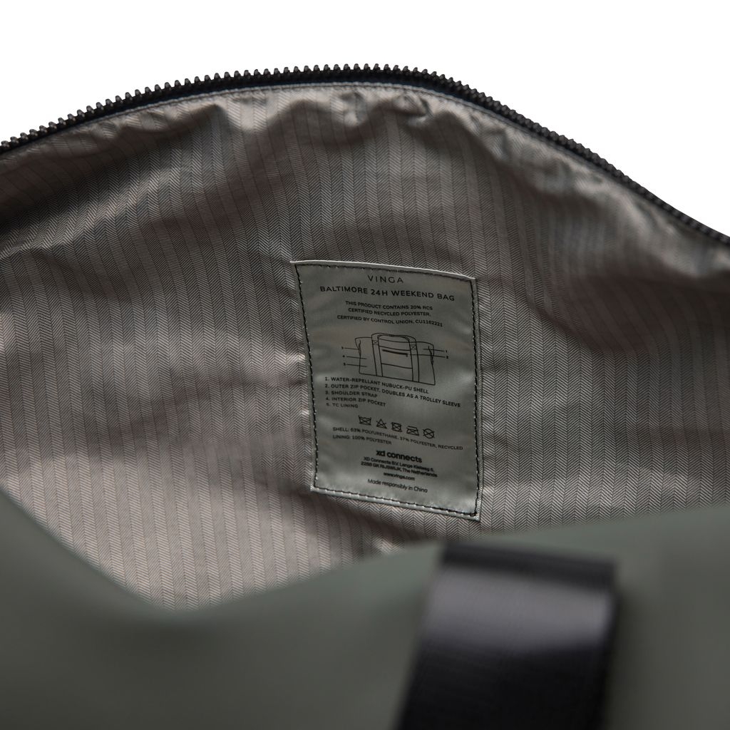 XDV70703-27VINGA Baltimore RCS 24h Wochenendtasche_ gruen