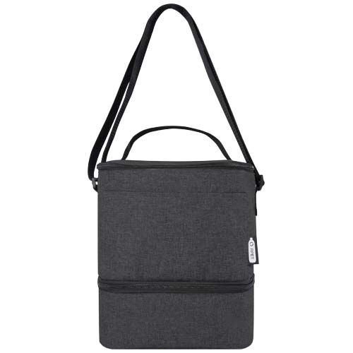 PF120615-3Tundra GRS rPET Lunch Kuehltasche fuer 9 Dosen 9L_ heather charcoal