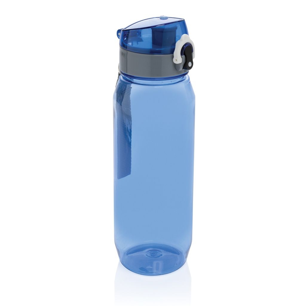 XDP437_02-5Yide verschliessbare Wasserflasche aus RCS rec. PET_ 800ml_ blau