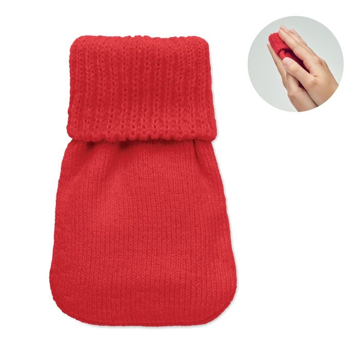 MO2667-05Warmmuff Gel-Waermekissen mit Bezug_ rot