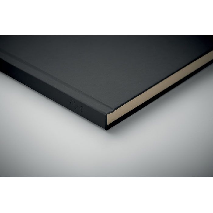 MO2695-03Sugar DINA5 Notizbuch Zuckerrohr PLA_ schwarz