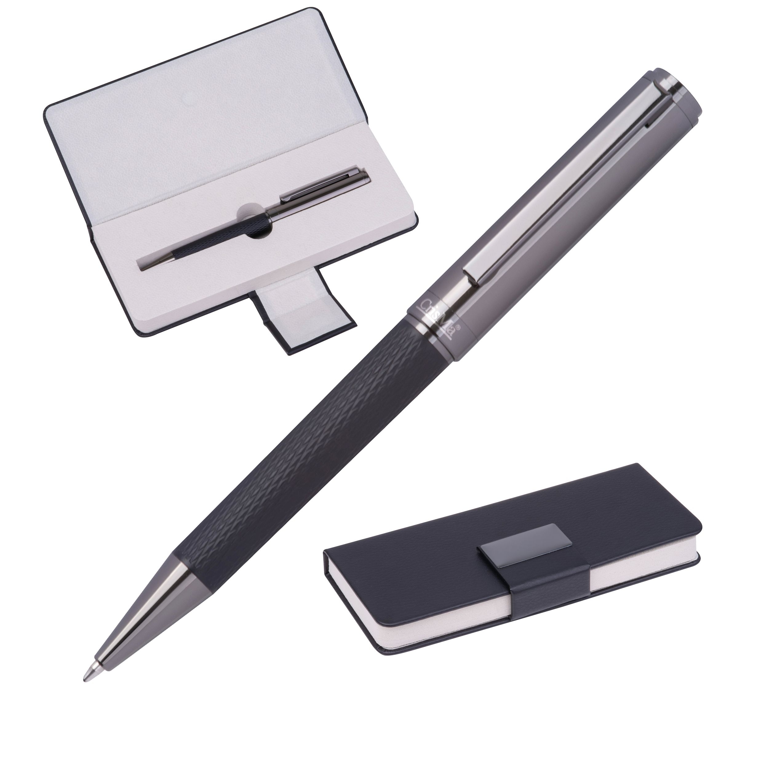 MA15492-03CrisMa Metallkugelschreiber CAROLINA_ schwarz