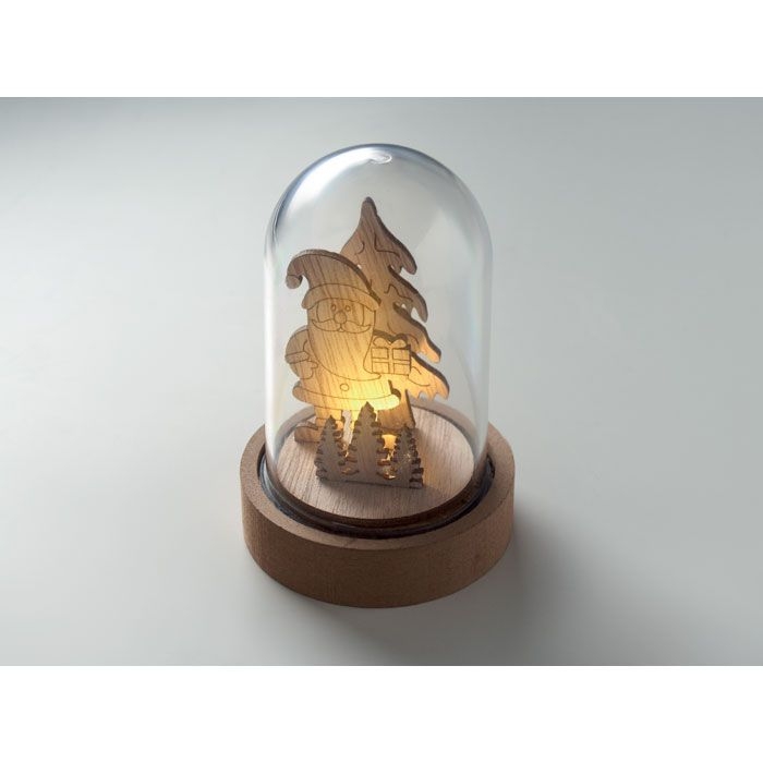 CX1558-40Rovani Weihnachtsdekoration mit LED_ holz