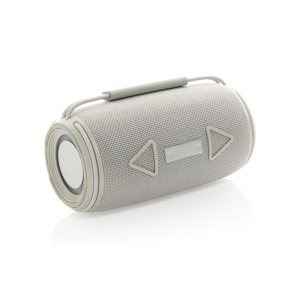 XDP331_14-19Prisma 16W IPX4 Speaker aus RCS rec. rPET_ grau