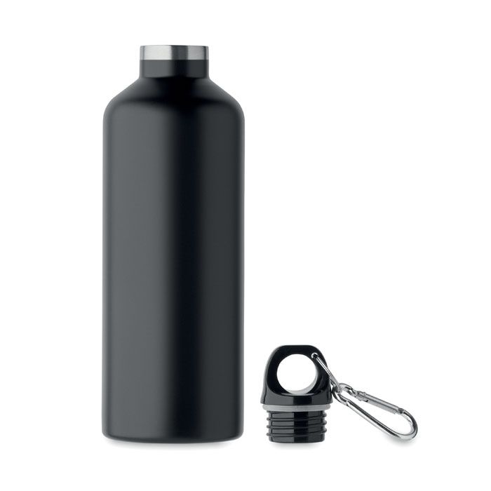 MO2336-03Carabi Doppelwandige Flasche 500 ml_ schwarz