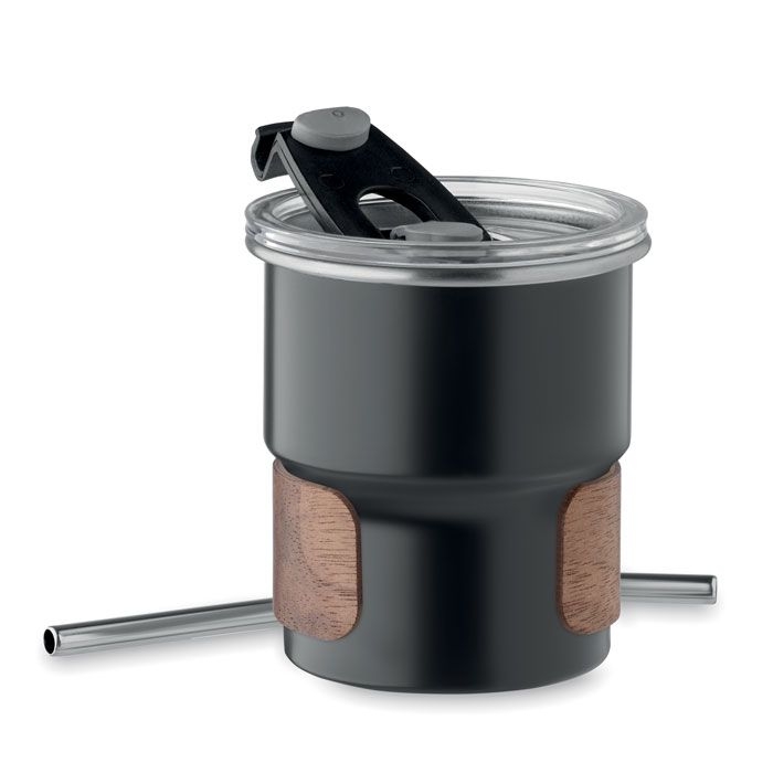 MO2423-03Mate Einwandiger Becher 260 ml_ schwarz