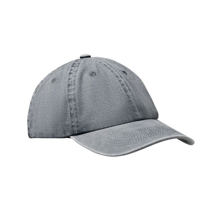 MO2542-07Beau Baseball Kappe 6 Panels_ grau