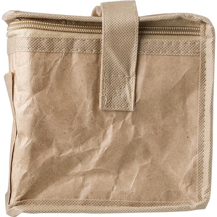 GI739817-11Papiergewebte Kuehltasche Ollie_ brown