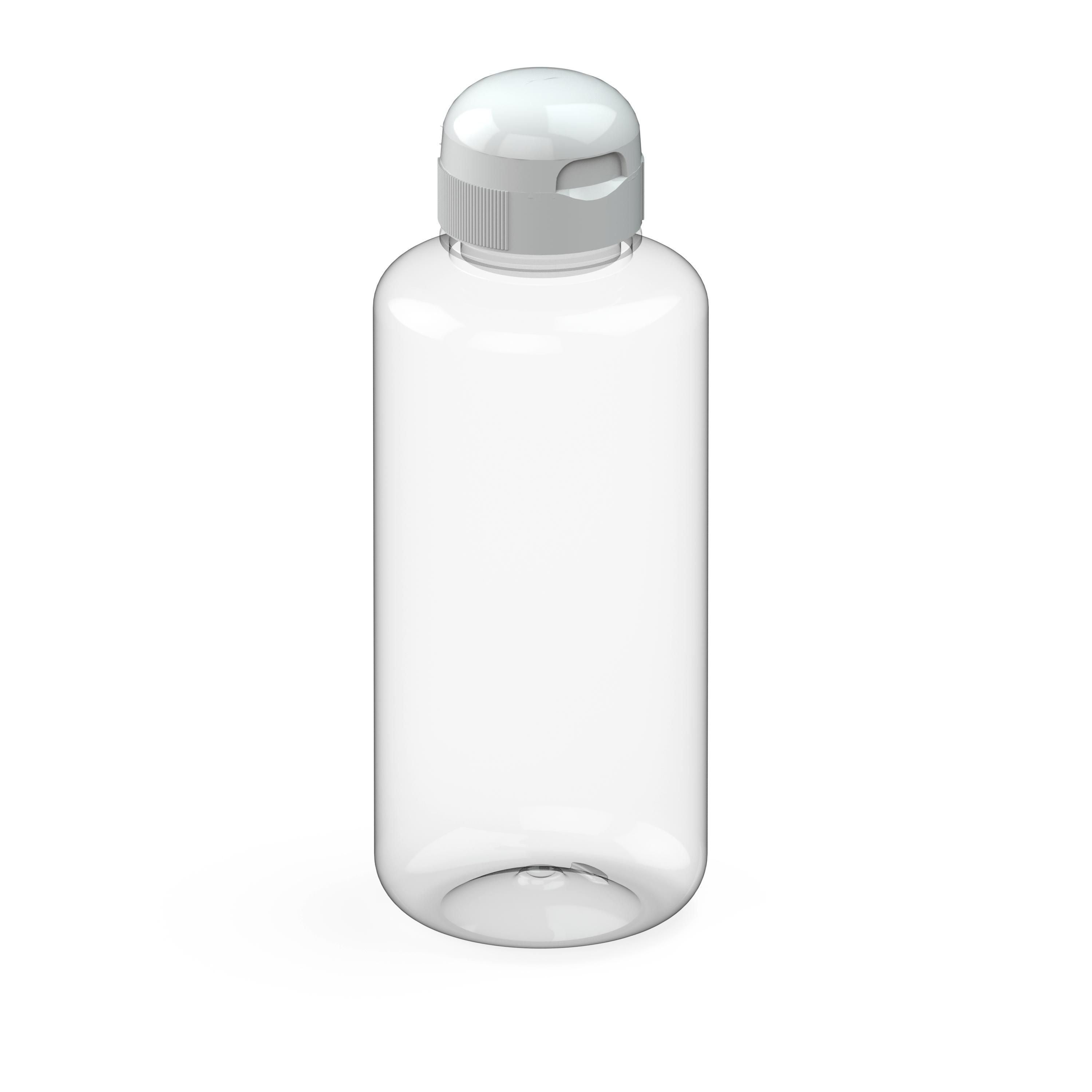 EL01392-4Trinkflasche _Sports_ 1_0 l_ transparent_ weiss