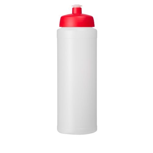 PF210690-19Baseline® Plus 750 ml Flasche mit Sportdeckel_ transparent_rot