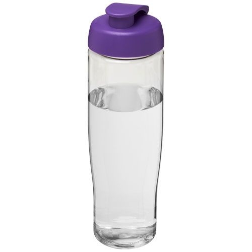 PF210040-10H2O Active® Tempo 700 ml Sportflasche mit Klappdeckel_ transparent_lila