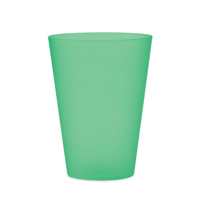 MO6375-24Festa Wiederverwendbarer Becher 300ml_ transparent gruen
