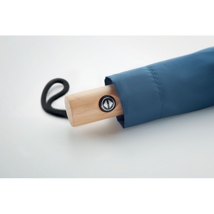 MO6265-04Leeds Regenschirm 23''RPET_ blau