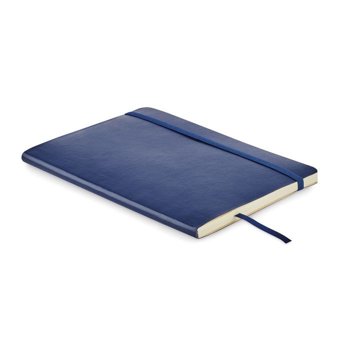 MO2118-04Breta DIN A5 Notizbuch recycelt_ blau