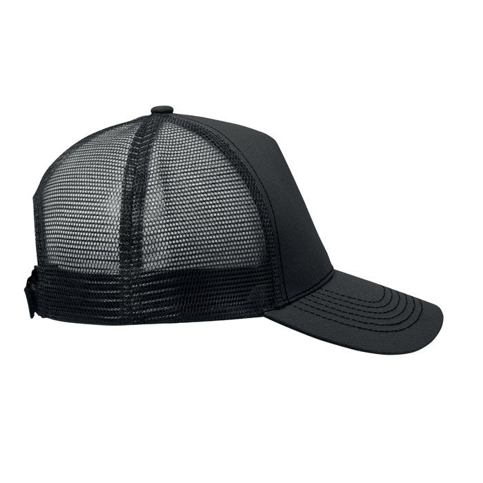 MO2986-03Blist Trucker Kappe 5 Panels_ schwarz