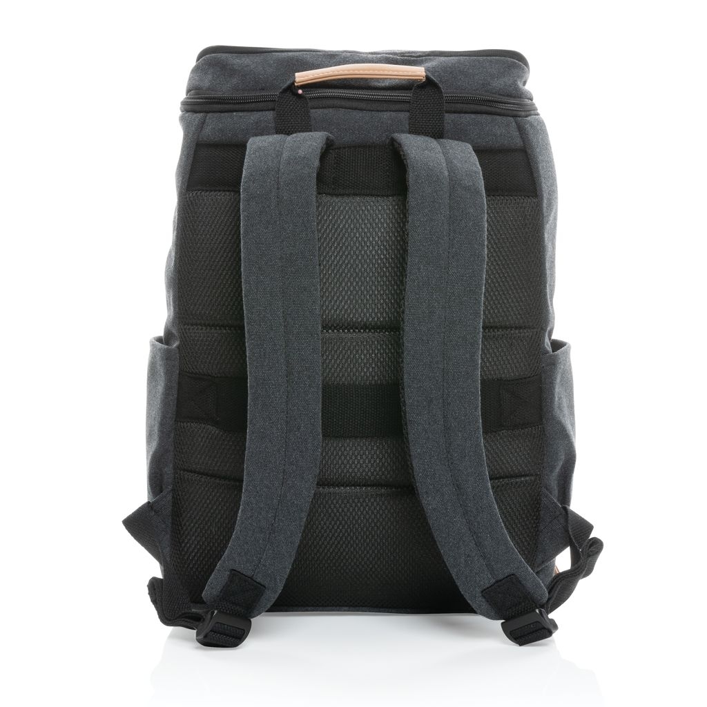 XDP760_24-1Impact AWARE™ 16 oz. r recyceltem canvas 15_ Laptop-Rucksack_ schwarz