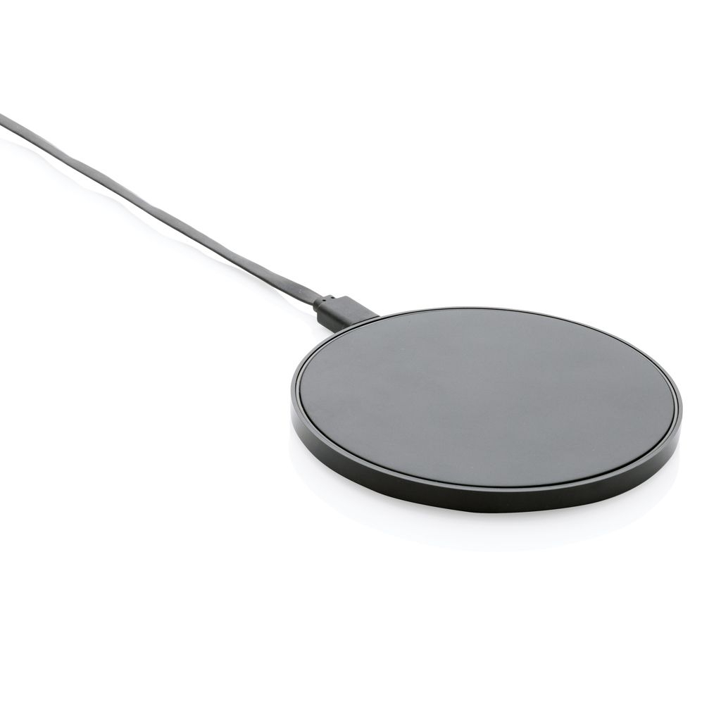 XDP308.66-110W Wireless Charger aus RCS Standard recyceltem Kunststoff_ schwarz