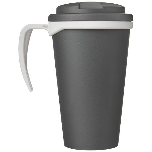 PF210421-15Americano® Grande 350 ml Isolierbecher mit auslaufsicherem Schraubverschluss_ grau
