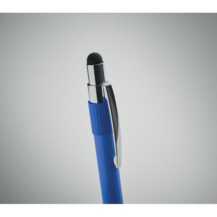 MO2488-37Edd Druckkugelschreiber mit Stylus_ koenigsblau