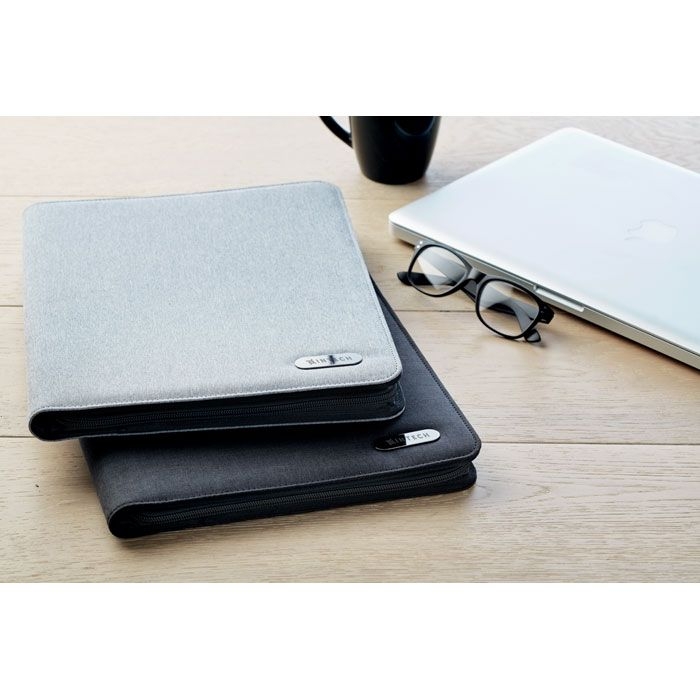 MO9549-07Notes Folder DIN A4 Portfolio_ grau