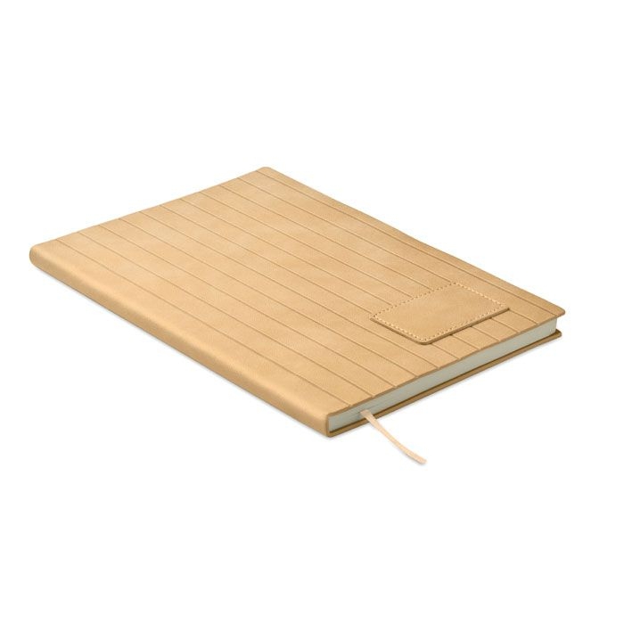 MO2663-13Tintray DIN A5 Smokey Notizbuch PU_ beige