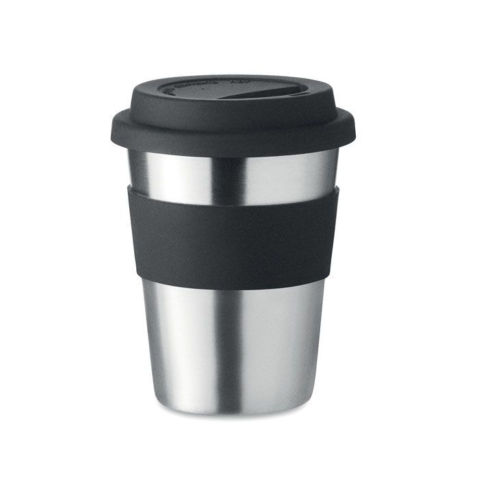 MO6257-03Irmug Trinkbecher Edelstahl 350ml_ schwarz