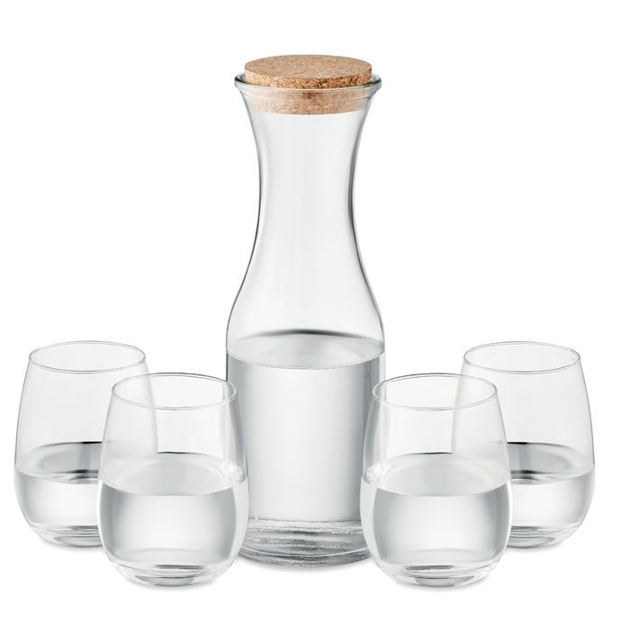 MO6656-22Piccadilly Set aus recyceltem Glas_ transparent