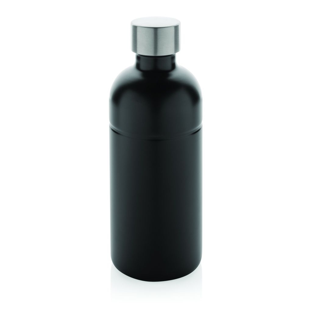 XDP435.80-1Soda Trinkflasche aus RCS-zertifiziertem Stainless-Steel_ schwarz