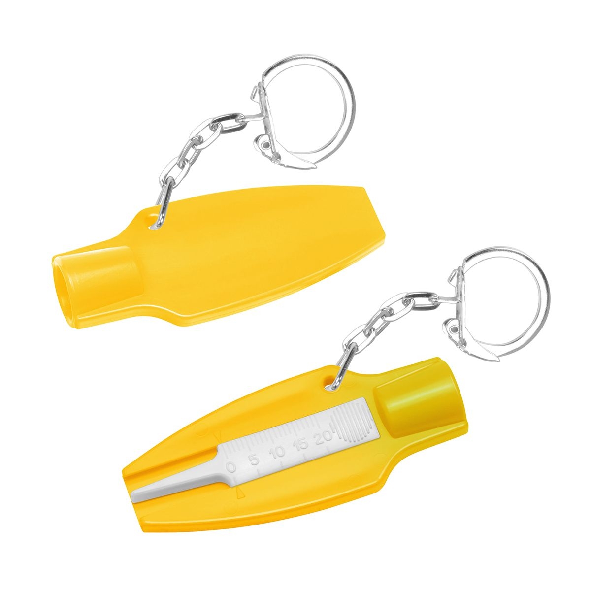 HE8275K-4-0Reifenprofiltiefenmesser mit Ventilkappendreher_ gelb_ weiss