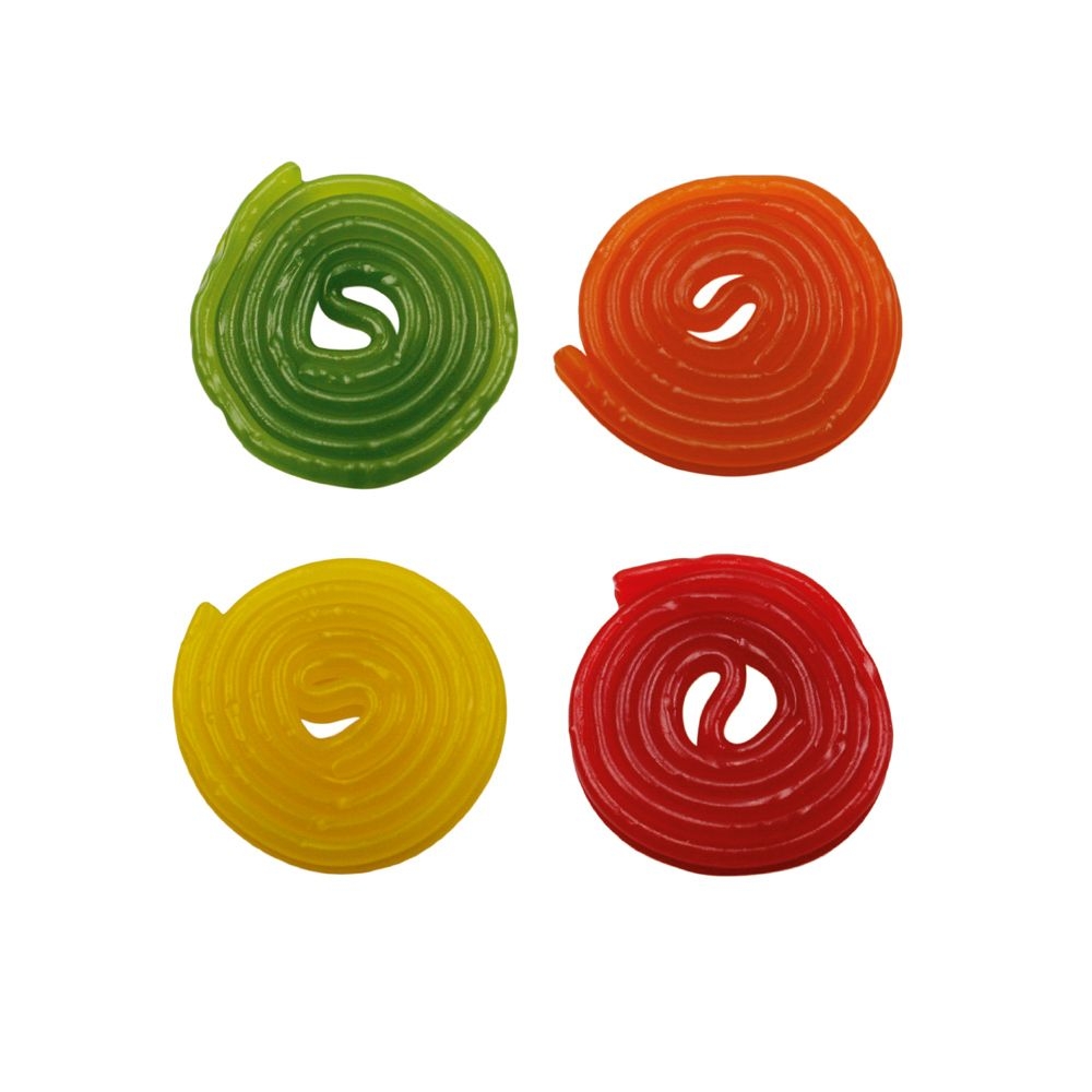 SW0041-1HARIBO Fruchtschnecke Werbetuete_HARIBO Fruchtschnecke_ weisse Folie