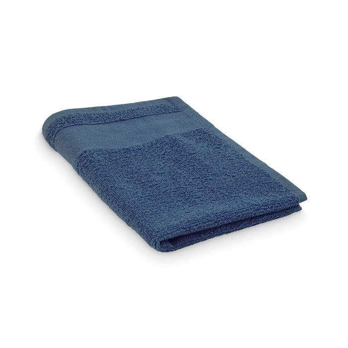 MO2764-04Island 30 Gaestehandtuch Baumwolle 30X50cm_ blau